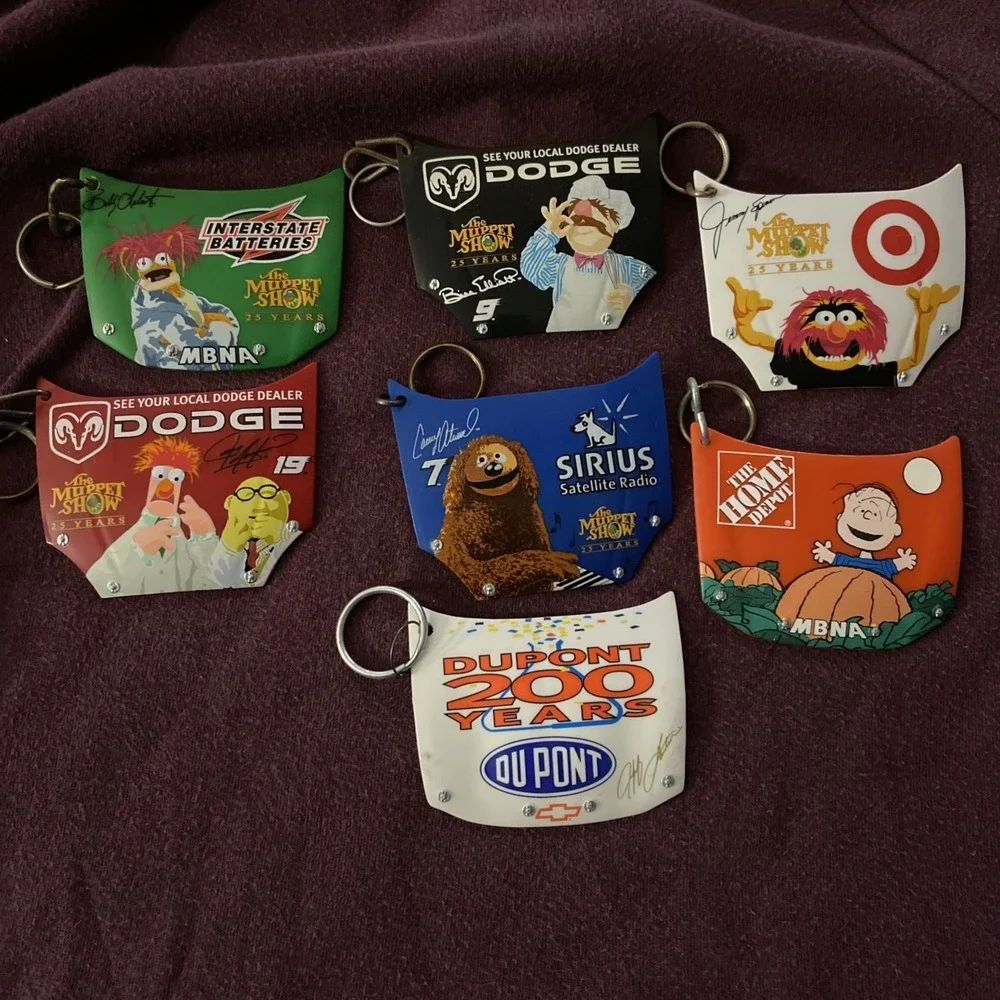 Winner's Circle Muppet Show Diecast Car & Hood Peanuts DuPont Dodge MBNA Dodge